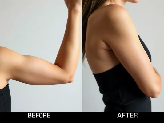 Arm Liposuction Result